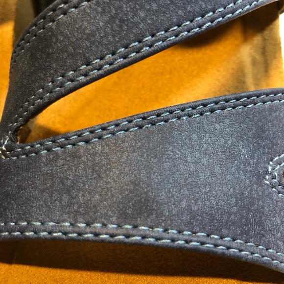 Eurosoft Soffit wedge adjustable comfort sandal Elaine Blue Sizec10 - Picture 13 of 14